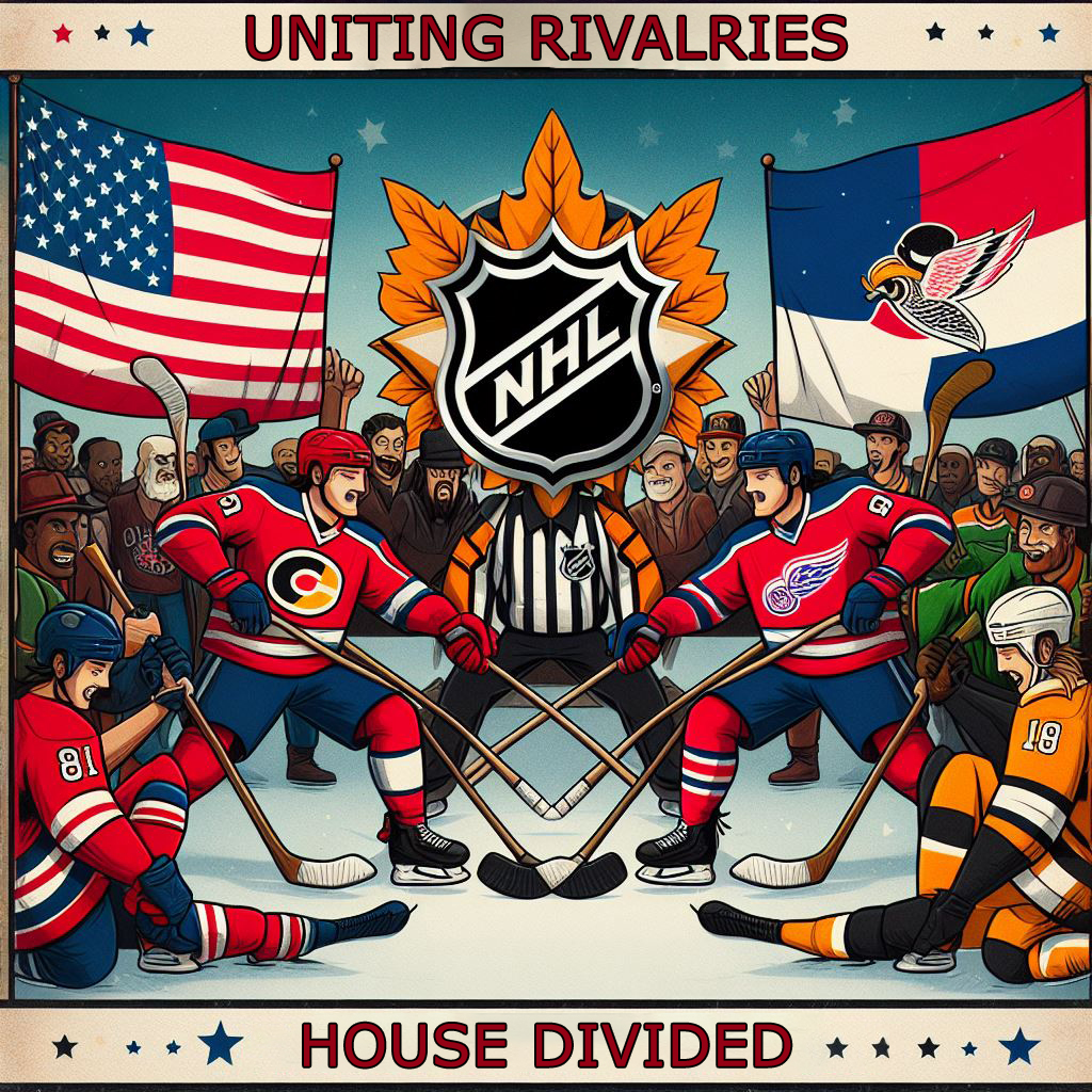 Uniting Rivalries with the NHL House Divided Flag